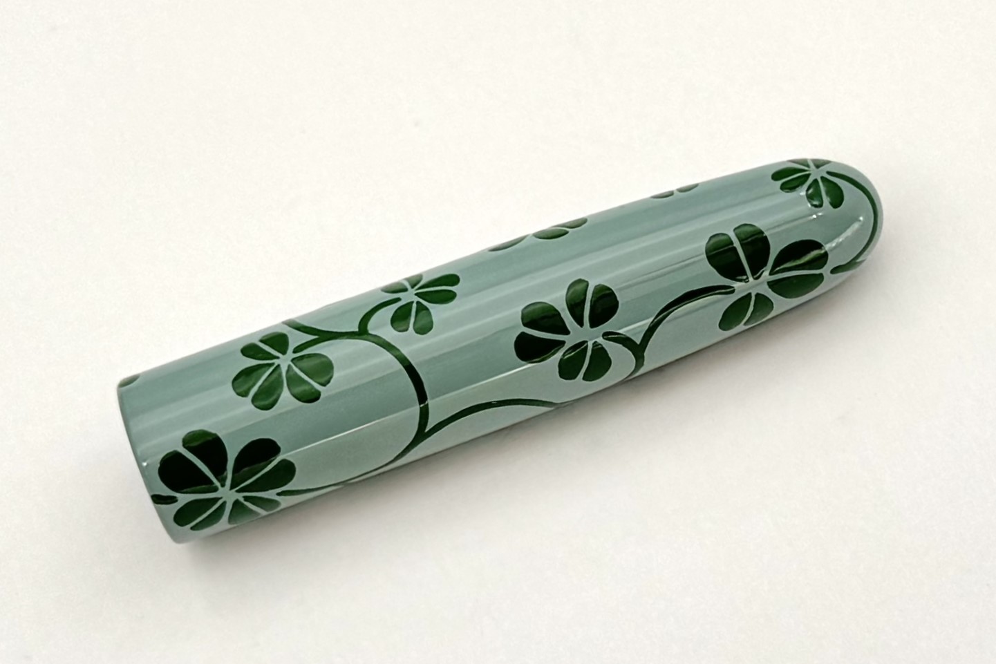 NakayaCigarPortableCloverArabesqueMotifinMidoriFP_G